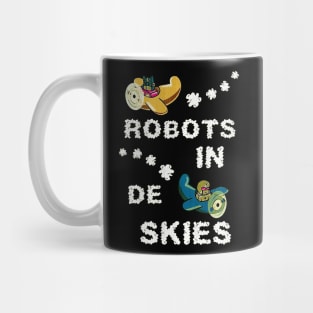 robots in de skies Mug